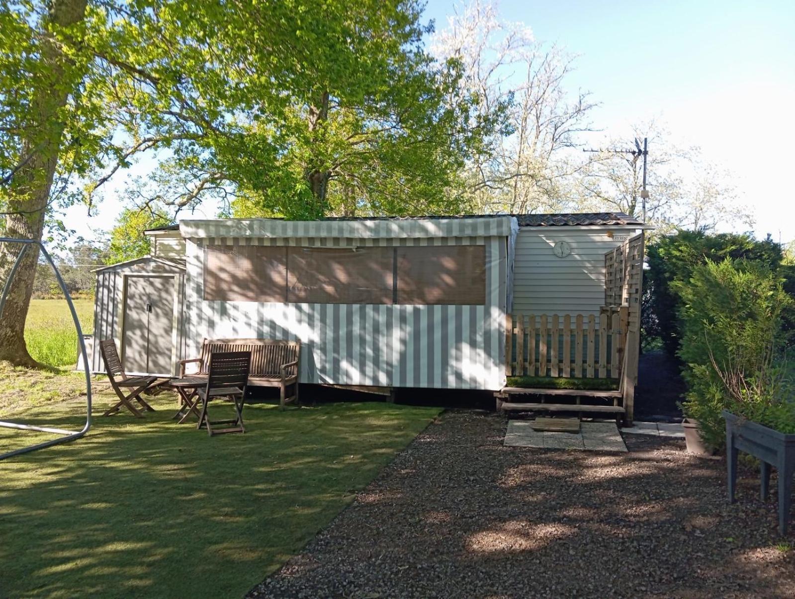 Mobil Home La Lande Mimizan Exterior foto